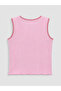 Lcw Baby Crew Neck Embroidered Baby Girl Undershirt 2-Pack - 4
