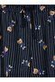 Navy Blue Regular Fit Printed Men's Pajama Bottoms - 6