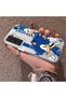 Samsung Galaxy S22 Compatible Hard Acrylic Back Silicone Edge Lens Protection Case - 3
