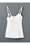 Özmarka New Season U-Neck Straight Strap Maternity Cup Bra Tank Top - 6