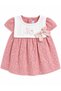 Baby Girl Muslin Short Sleeve Summer Dress 15233 - 4