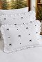 Fiyonk Masalı 100% Cotton Ruffled and Embroidered 6 Piece Double Luxury Duvet Cover Set - 3