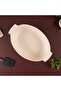 Elissa Oval Oven Dish Matte White 31 cm - 3