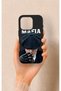 iPhone 16 Pro Compatible Mafia Patterned Silicone Case