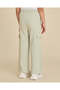 Girls Pale Green Cargo Pocket Track Pants - 3