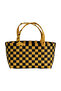 Handmade Knitted Basket Bag - Casual and Beach Bag - Small Size - 3