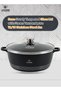 LIFE SMILE Nonstick Ceramic Cookware Set 6-Piece (24/28/32cm Sizes Stockpots), Healthy Pots and Pans Set, Non-toxic Kitchen Cooking Set with Stay-Cool Handles, PFAS and PFOA Free - 3