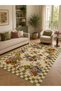 Eta Traditional Patterned Modern Woven Base Decorative Carpet Sdtamor2782 - 3