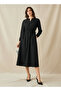 MANDARIN F S WAIST DRAW DRESS