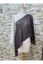 Mira Multi-Functional Chiffon Shawl Bolero Brown - 2