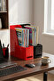 Mg 101 Set of 2 A4 Disassembled Plastic Vertical Magazine Rack Folder Archive Box Organizer Storage