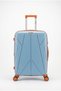 4-Piece Polypropylene Luggage Set with Cosmetic Bag 12/20/24/28 Inch – Lightweight Hardside Family Travel Suitcase Set - 2