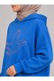 Baskılı Kapüşonlu Sweatshirt - 3