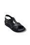 Caprito Sd011-26 Skin Cross Strap Anatomical Padded Sole Women's Sandals