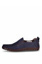 Secure 1823-1-N Navy Blue Nubuck Genuine Leather Men's Shoes - 4