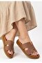 Polte Tan Suede Daily Light Summer Slippers
