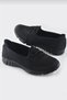 6350 Comfort Orthopedic Laceless Mother's Sports Shoes - Summer Walking Easy-To-Wear Daily Black Flats - 2