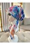 Scarf Bonnet Cotton Fabric Does Not Slip, Ready to Wear, Has a Tie at the Back - 2