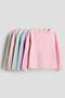 5-pack jersey tops