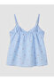 Lcw Dream Blue Rope Strap Striped Heart Patterned Women's Pajama Set - 7