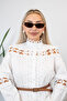 Lace Detailed Imported Dress - 5