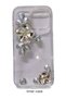 case Compatible for iPhone 15 Pro Max Sparkly Bling Diamond Rhinestones Luxury Cute Aesthetic Luxury Gems Camellia Soft Bumper Glitter 16 Case for Women Girls (for iPhone 15 Pro Max) - 4