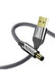كابل شحن عالمي بطول 2.4 متر من USB A إلى مقبس DC 5.5 ملم، محول شحن 5 فولت للراوتر وأجهزة الألياف البصرية وغيرها - 6