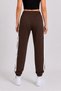 Women's Striped Elastic Waist Trackpants - 2