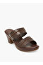 Women Block Heel Sandals - 2