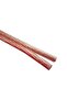 2-Conductor Speaker Wire Cable, Transparent, 10 Meter, 1.5mm - 3