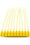 Anti-Tamper Security Seals with Numbered Zip Ties for Fire Extinguishers (30 Pack, 400MM) - 3