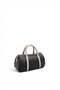 Black - Women's Handbag with S.Nut Logo Sp1289 - 3