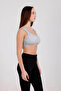 Women's Thick Strapped Half Tank Tops with Pads, Pack of 4, Cotton, Flexible and Comfortable - 7