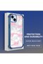 iPhone 14 Plus Compatible Transparent Back Four Corners Reinforced Impact Protection Silicone Case - 3