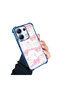 Xiaomi Redmi Note 13 4g Compatible Transparent Back Four-Corner Reinforced Impact Protection Silicone Case - 3