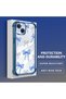 iPhone 13 Compatible Transparent Back Panel Four-Corner Reinforced Impact Protection Glossy Edge Silicone Case - 4