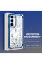 Samsung Galaxy S23 Compatible Transparent Back Four Corners Reinforced Impact Protection Silicone Case - 3