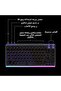 لوحة مفاتيح ألعاب لوجيتك G512 X 75 DUAL SWAP، قابلة للتبديل السريع، ميكانيكية/تناظرية، معدل استجابة 8K، زمن استجابة سريع 0.1-4.0 مم، إضاءة RGB LIGHTSYNC، سلكية، متوافقة مع أجهزة الكمبيوتر وماك - أسود - 2
