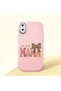 Pink Silicone Case with Shock-Absorbing Camera Protections Compatible with iPhone X/Xs