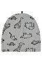 Animal Printed 2-Piece Baby Hat and Beanie Sets - Beige - 2