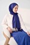 Double Sided Silk Shawl Blue - 2