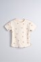 100% Cotton Thread Knitted Fabric Baby Girl and Child T-Shirt (Cherry)