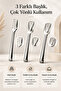 Marino 3-Piece Stainless Steel Serving Tongs Set 23 cm – Metal Tongs for Pasta, Salad, Grilling, Bread, and Open Buffet - 7