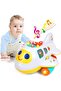 Electronic Airplane Toy Bump & Go Learning Plane with Music Lights ABC Numbers for Kids 1+