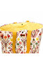 Cream Floral Patterned Women's Double Pocket Picnic, Beach, Makeup, Baby Care Set Bag Shoulder & Hand Bag - 4