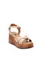 Ps-1401 Genuine Leather Women's Wedge Sandals - 2
