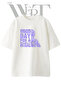 Biker Helmet Design Printed Unisex White Oversize T-Shirt