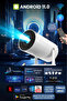 Lcd Full Hd 1280X720 Resolution 2.69 Inch Display Black Portable Android Projector