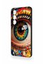 Realme C65 Compatible Colorful Eye-Pop Patterned Silicone Case - 4