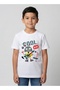 Boys Cool Robot White T-Shirt